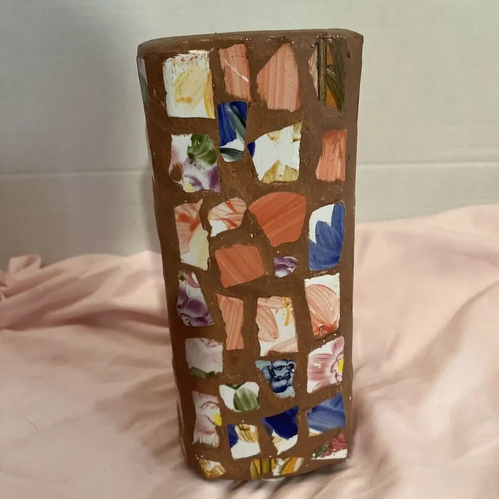 Ceramic Mosaic Vase